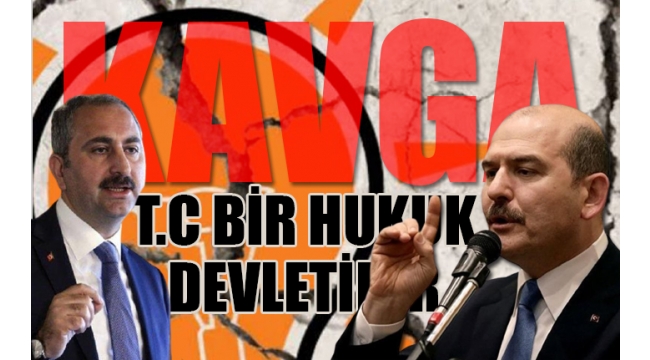 Adalet Bakanı Gül'den, İçişleri Bakanı Soylu'ya bomba yanıt