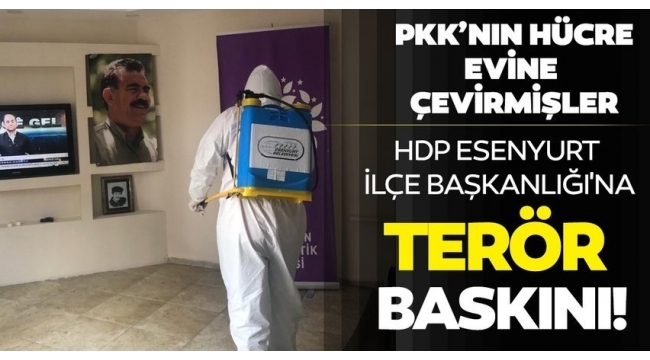 CHP' Lİ ESENYURT BELEDİYESİ MİLLİ BİR DURUŞ SERGİLEYEREK , HDP İLÇE BAŞKANLIĞINDAKİ TERÖRİST FOTOĞRAFLARI PAYLAŞTI!