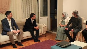 Ekrem İmamoğlu'ndan HDP'li Hüda Kaya'ya taziye ziyareti