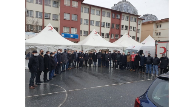 MHP KAĞITHANE'DEN , KAN BAĞIŞI KAMPANYASI İLE KIZILAY'A DESTEK VERDİ