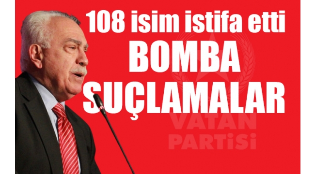 Vatan Partisi'nde üst düzey istifa depremi