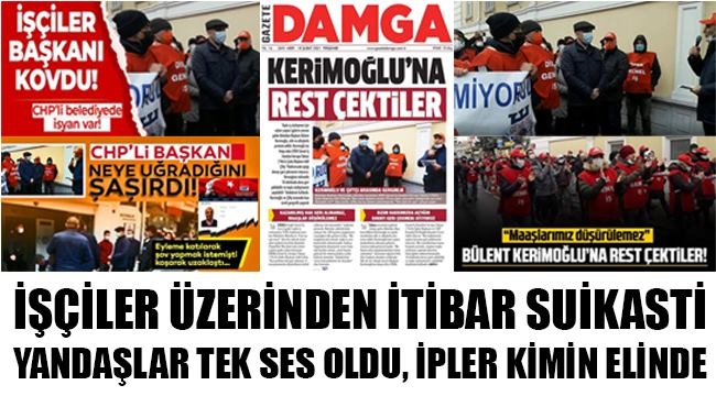 BAŞKAN DR. KERİMOĞLU'NA ALGI OPERASYONU