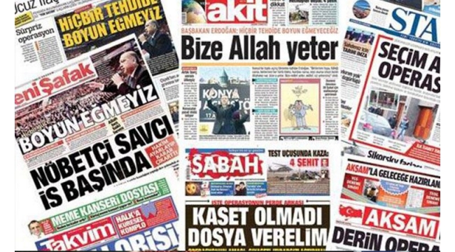 Faruk Bildirici: Cumhurbaşkanı Erdoğan'ın 'kıymetlisi' gazeteler belli oldu