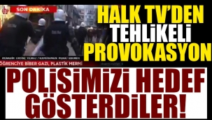 Halk TV'de tehlikeli provokasyon!