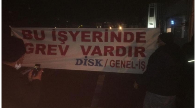 Kadıköy'de belediye işçilerinin grevi başladı
