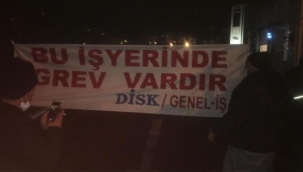 Kadıköy'de belediye işçilerinin grevi başladı