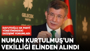 Ahmet Davutoğlu'ndan AK Partiyle ilgili çarpıcı iddia: Asıl değişim kabinede…