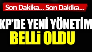 AKP'de yeni yönetim belli oldu. İşte AKP MYK listesi 