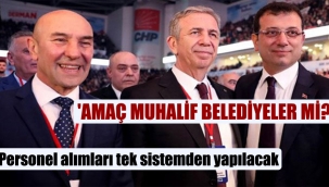 'Amaç muhalif belediyeler mi?'