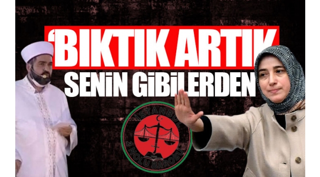 Boynukalın'a 'işini yap' diyen AKP'li vekile iktidara yakın barodan sert tepki