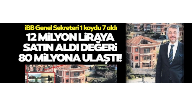 Can Akın Çağlar'ın 12 Milyona aldığı villanın değeri 80 Milyona çıktı
