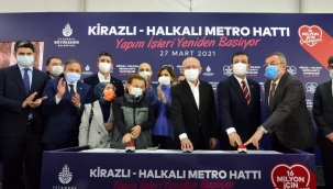 Ekrem İmamoğlu: Kirazlı-Halkalı metro hattını 2023'te açacağız