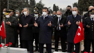 İBB Başkanı İmamoğlu'na şehitlikte tepki: 'Burası Pervin Buldan ile birlikte çiçek ektiğin hatıra ormanı değil başkan'