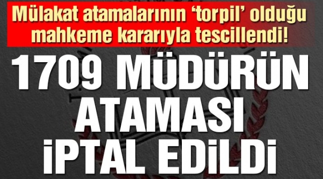 Mülakat atamalarının 'torpil' olduğu mahkeme kararıyla tescillendi!.. 
