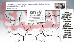 Sabah'ta 'Ballı Rant' haberi neden uçtu? Gazetede var, sitelerden kaldırıldı!