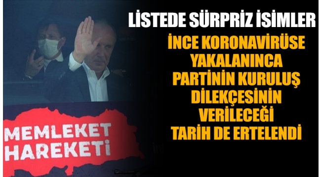 A Haber duyurdu! İşte Muharrem İnce'nin A Takımı'nda yer alan isimler