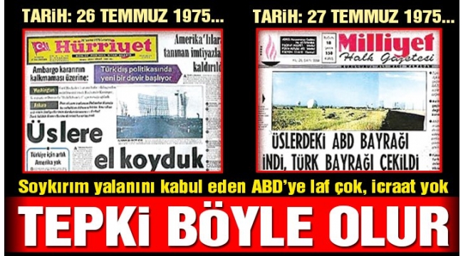 'ABD'nin soykırım yalanına üsler kapatılarak cevap verilsin'