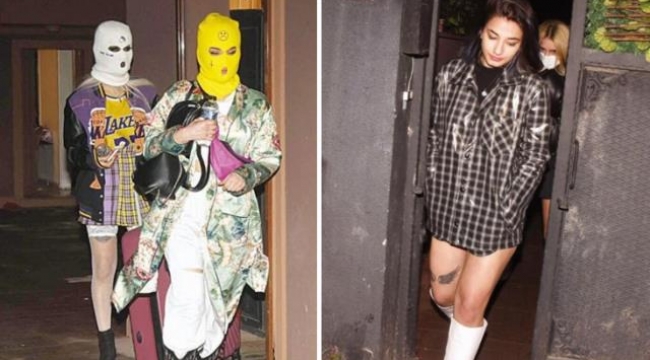 Aralarında fenomenler de var! "Bu kadarı da olmaz" dedirten kar maskeli korona partisine polis baskını