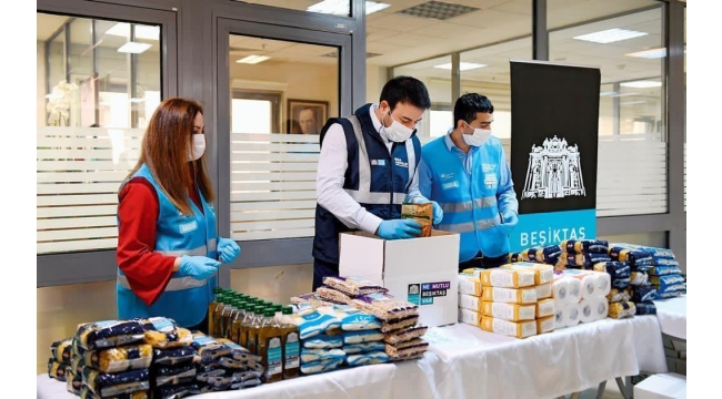 BEŞİKTAŞ BELEDİYESİ, TAM KAPANMA SÜRECİNDE VATANDAŞLARA 7/24 HİZMET VERECEK