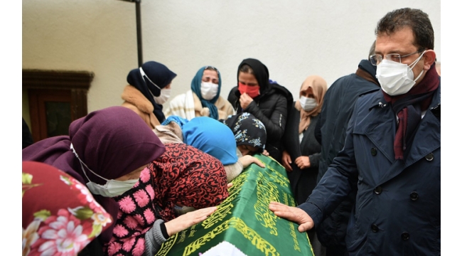 Dilek İmamoğlu'nun annesi son yolculuğuna uğurlandı