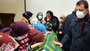 Dilek İmamoğlu'nun annesi son yolculuğuna uğurlandı