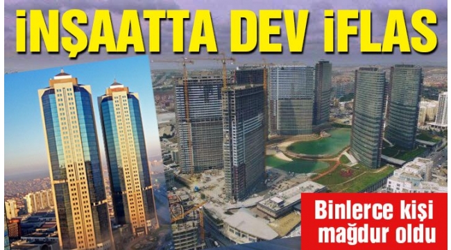 Garanti Koza İnşaat iflas etti