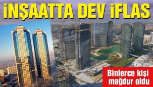Garanti Koza İnşaat iflas etti