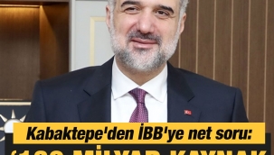 İBB'ye net soru '139 milyar kaynak ile ne ürettiniz?