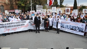 KORONAVİRÜS'TEN VEFAT EDEN SAĞLIK ŞEHİTLERİ UNUTULMADI !