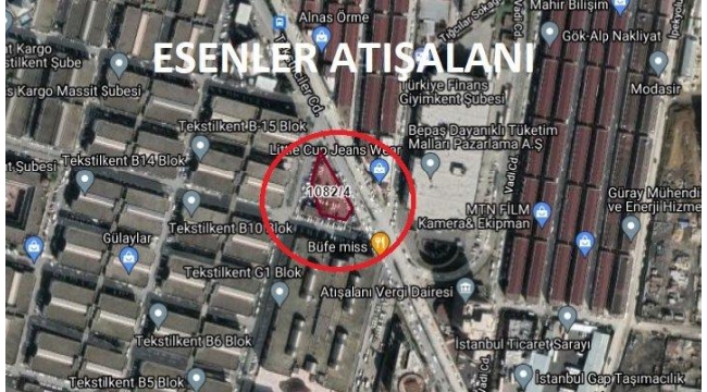 TOKİ'den Esenler'deki karakol parseline AVM planı