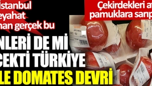 Türkiye 'de Tane ile domates devri. Ne Kanal İstanbul ne Ay'a gideceğiz işte gerçek bu .. 