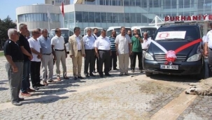  DOĞAN ÇELİK BELEDİYE'YE CENAZE ARABASI BAĞIŞLADI !