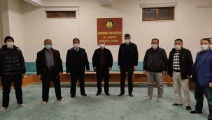 Yurttaşa kapalı olan belediyenin tesisinde AKP'liler toplantı yaptı