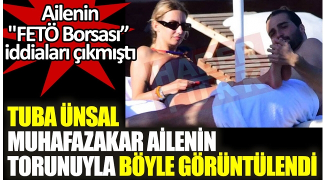 AYDINLAR HOLDİNG VELİAHTI YUSUF AYDIN ,TUBA ÜNSAL'IN AYAKLARINI OVUYOR !