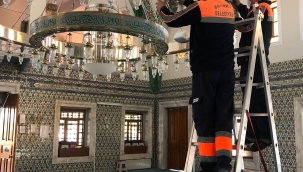 Bakırköy'de camiler bayram namazına hazır