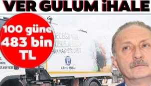 CHP'li Didim Belediyesi'nde al gülüm ver gülüm ihale