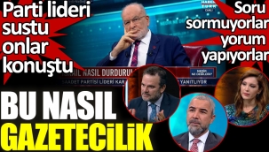 Habertürk'te Temel Karamollaoğlu sustu. 