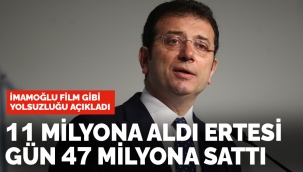 İmamoğlu'ndan yeni yolsuzluk açıklaması: 36 Milyon Dolarlık yolsuzluğun belgeleri elimde