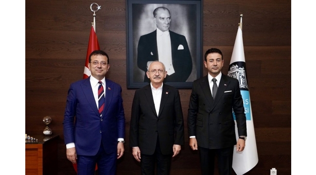 KILIÇDAROĞLU VE İMAMOĞLU'NDAN BEŞİKTAŞ BELEDİYE BAŞKANI BAŞKAN RIZA AKPOLAT'A TEŞEKKÜR..