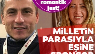 Milletin parasıyla romantik jest! İmamoğlu'nun müdürü, eşine sponsor oldu