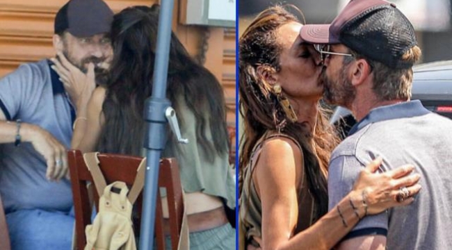 Oyuncu Gerard Butler ve sevgilisinin ilginç romantizmi! Önce dişlerinin arasını temizledi sonra öpücüklere boğdu