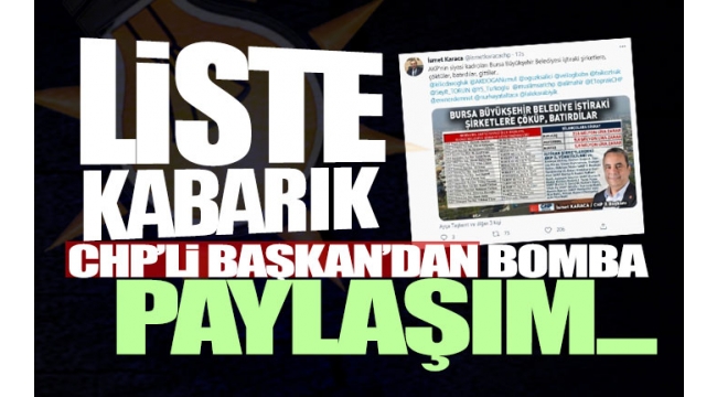 Belediye şirketlerine 'çöken' 16 AKP'li ilçe başkanının görevine son verildi