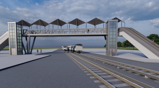 Büyükşehir Belediyesi, Tarsus'a modern bir üstgeçit kazandırıyor