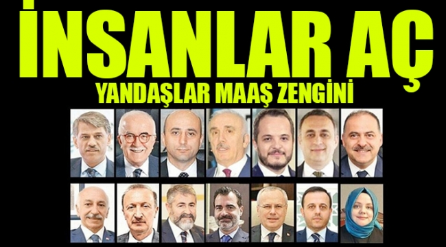 İşte çift maaş alan bürokratlar... Erdoğan'ı solladılar