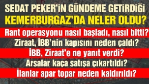 KEMERBURGAZ'DA KAMU ZARARA UĞRATILIYOR! SAVCILIK GÖREVE .....