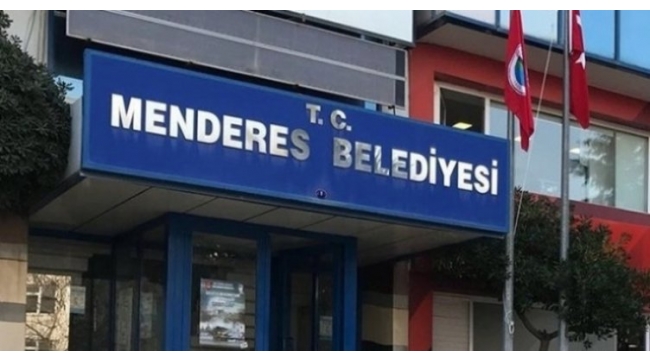 Menderes Belediyesine polis baskını