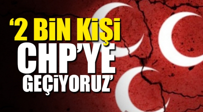 MHP'de istifa depremi...