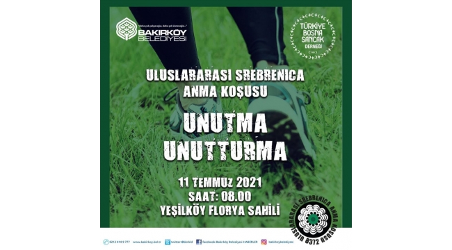 Bakırköy Belediyesi, Srebrenitsa Soykırımı Unutmadı...