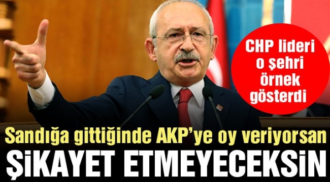 Kılıçdaroğlu: Hâlâ sandığa gittiğinde AKP'ye oy veriyorsan, şikâyet etmeyeceksin