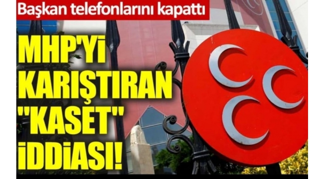 MHP Kocaeli İl Başkanı Aydın Ünlü görevden alındı. 